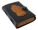 handmade buddha leather journal